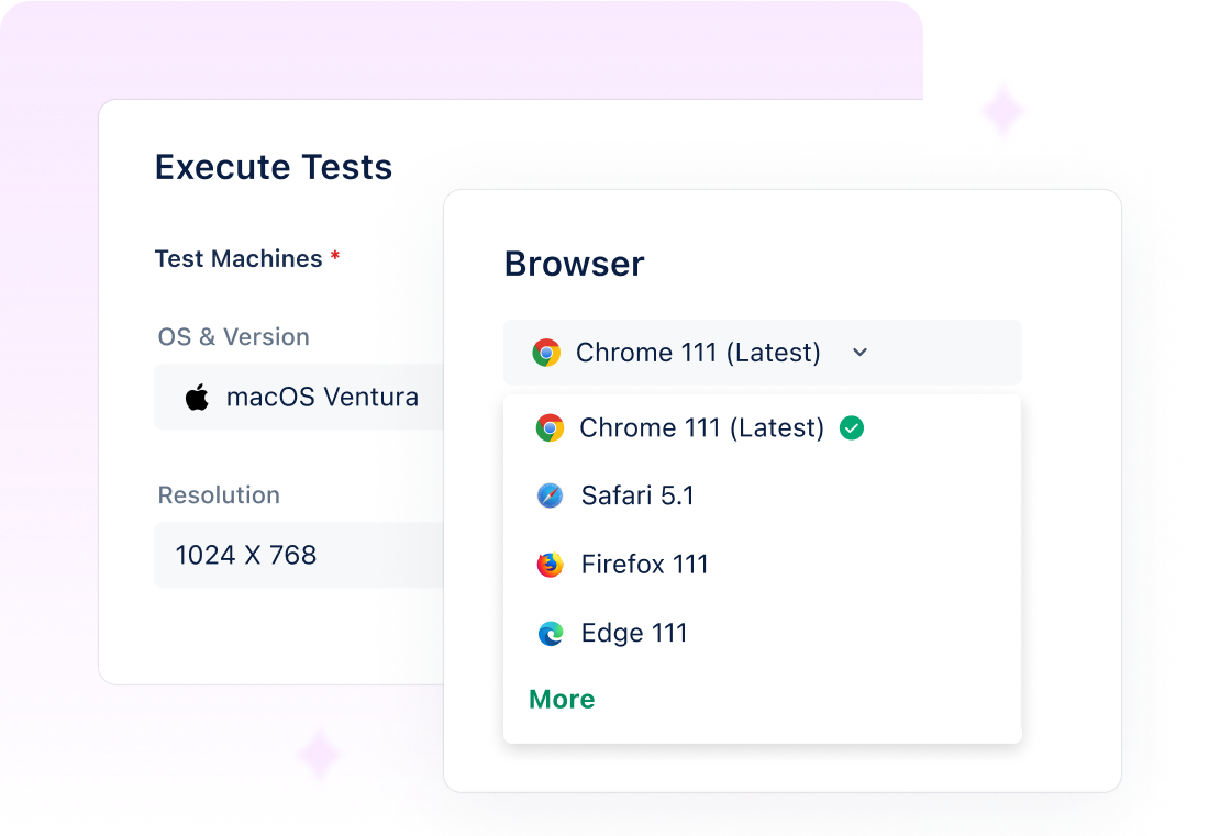 Maximize coverage: test on any browser, OS